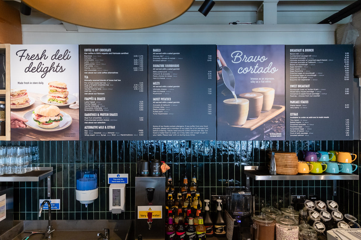 Marketing & Menus