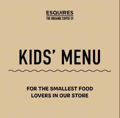 Kids Menu